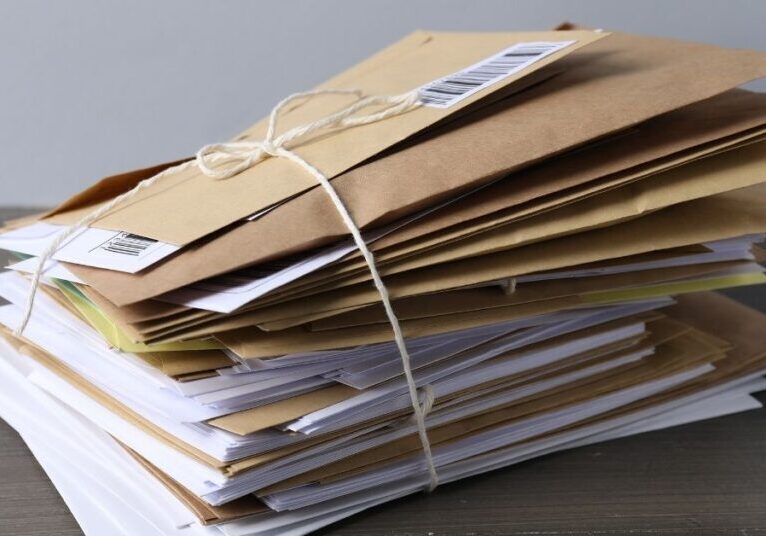 stack of envelopes